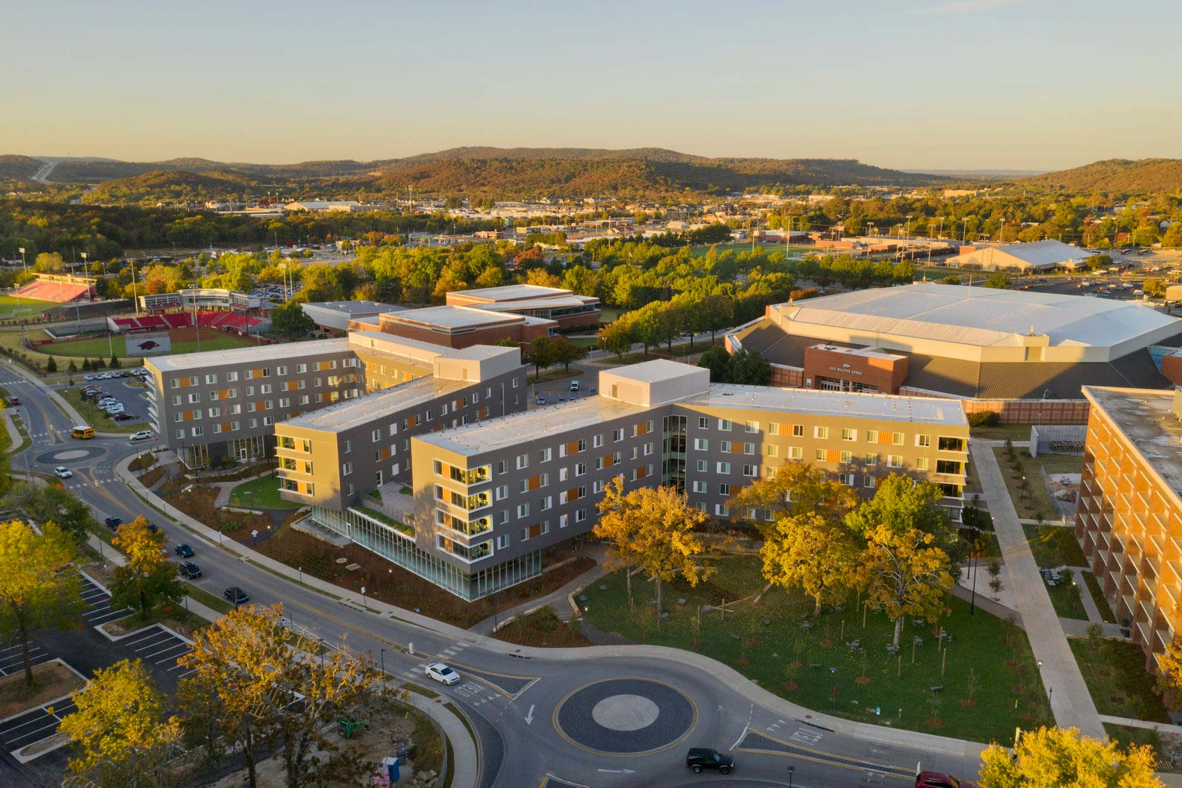 Adohi Hall at University of Arkansas